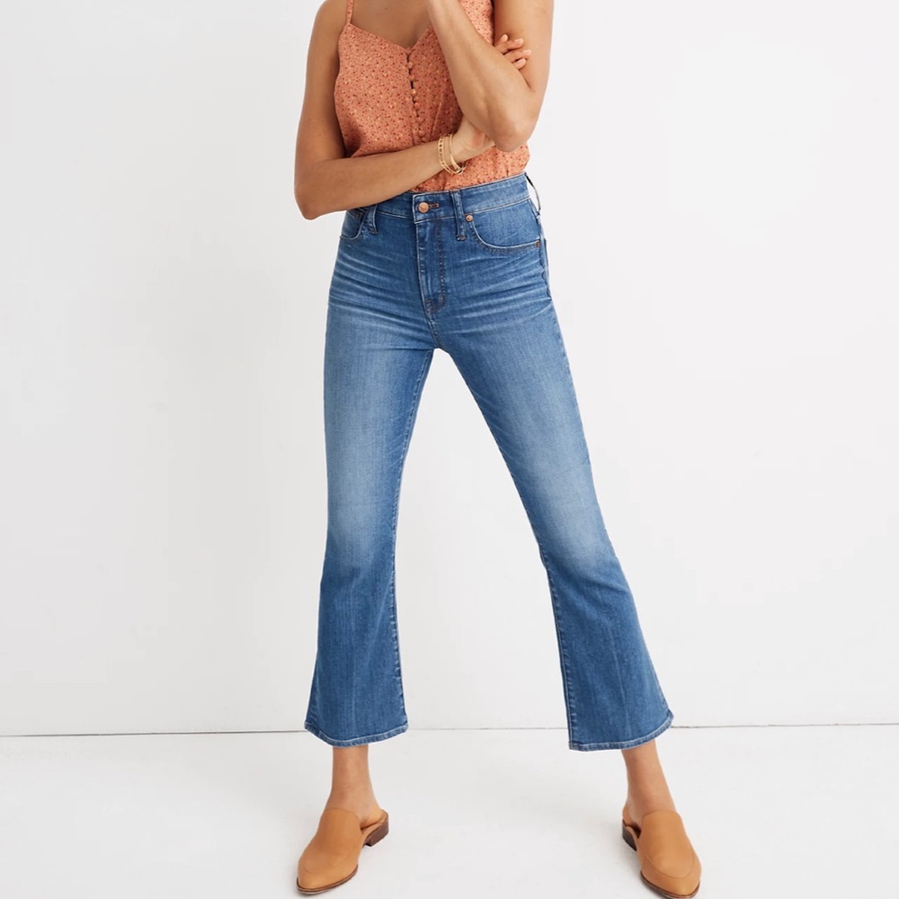 Madewell Curvy Cali Demi-Boot Jeans